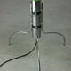 Mid-century Italian Green Glass Floor Lamp