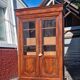 Louis Philippe Style Mahogany Display Cabinet from the 19th Century