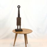 Lalinde model round coffee table in oak