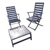 Metal garden set
