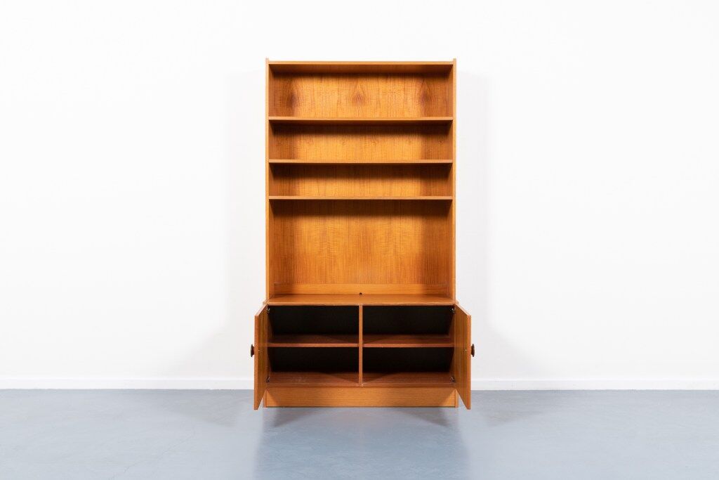 Vintage teak veneer cabinet from the 1970s, Denmark