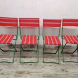Vintage folding chairs
