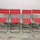 Vintage folding chairs