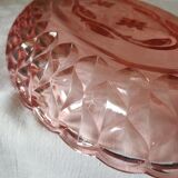 Plat a hors d'oeuvre rose
