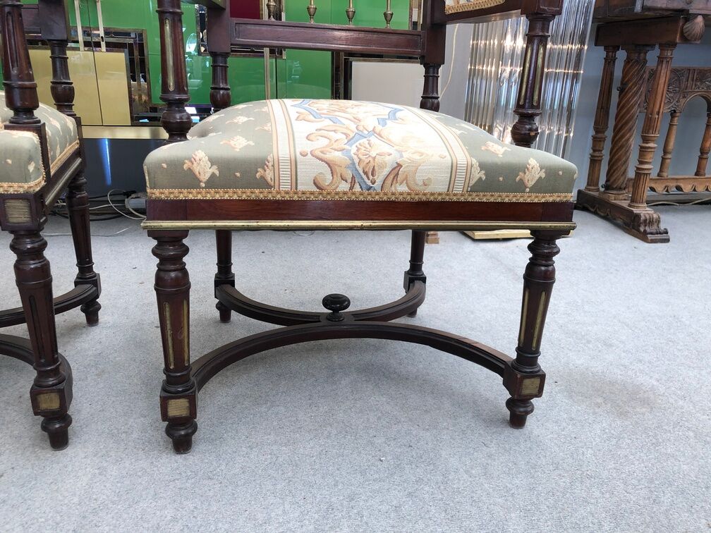 Pair of nineteenth century armchairs