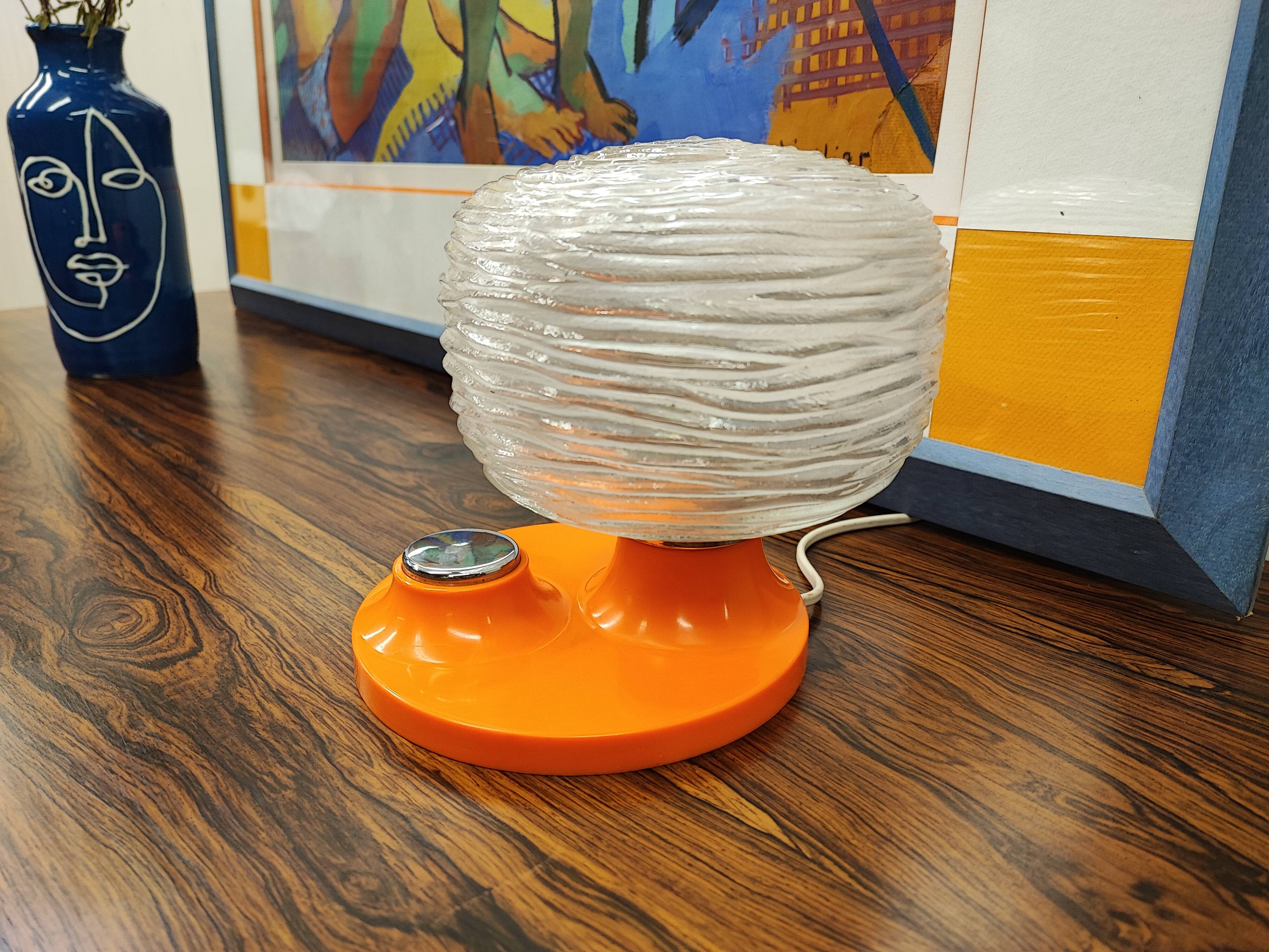 Space age lamp 1970 hillebrand
