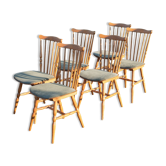6 baumann chairs in corduroy