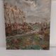 oil on isorel post-impressionist