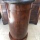 Somno empire period, flamed mahogany, anthracite Sainte-Anne marble