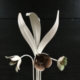 Flower wall lamp