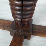 Brutalist bistro table