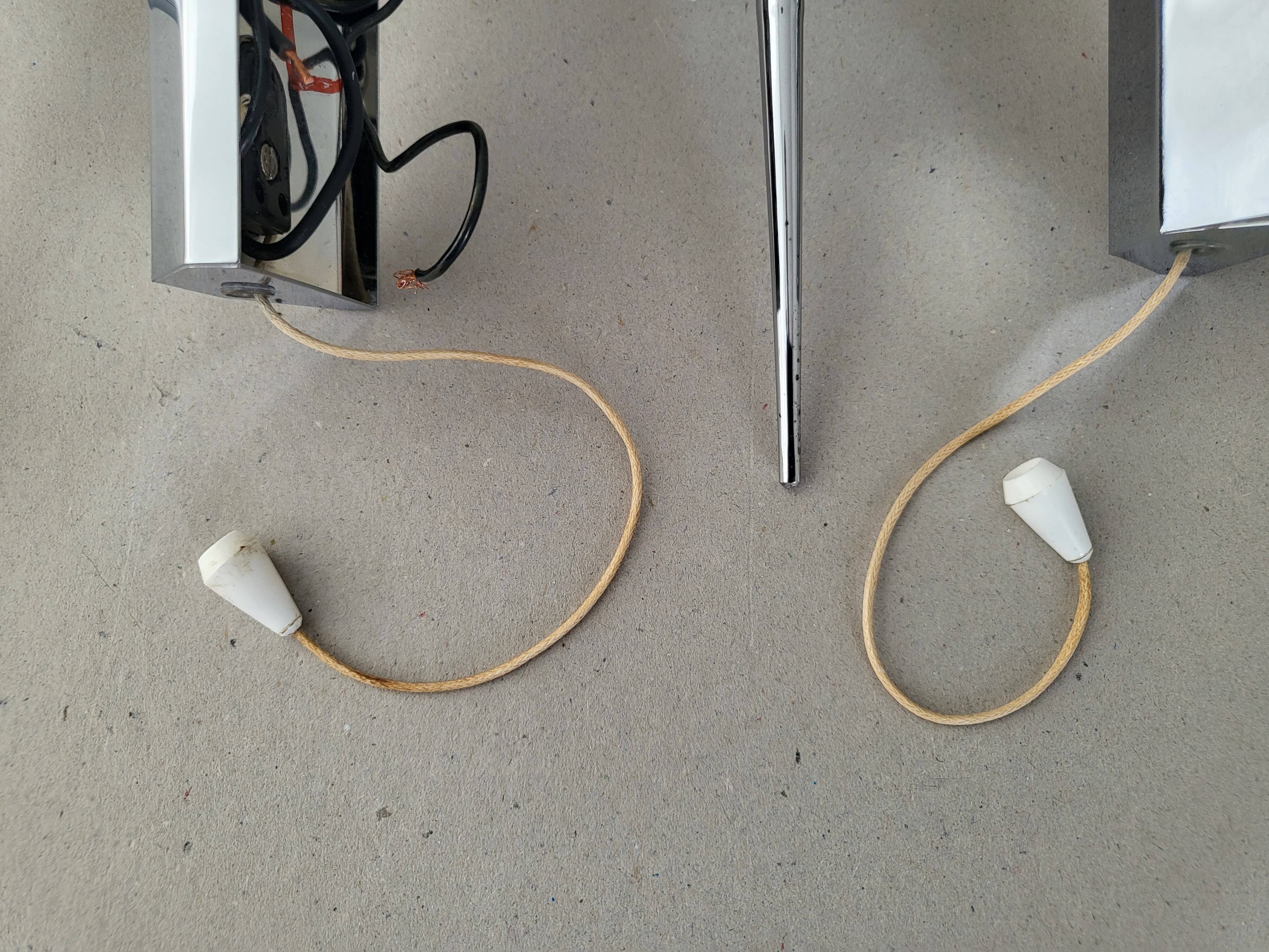 Pair of vintage sconces 1970