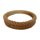 Audoux Minet style rope mirror tray