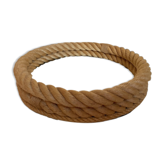 Audoux Minet style rope mirror tray