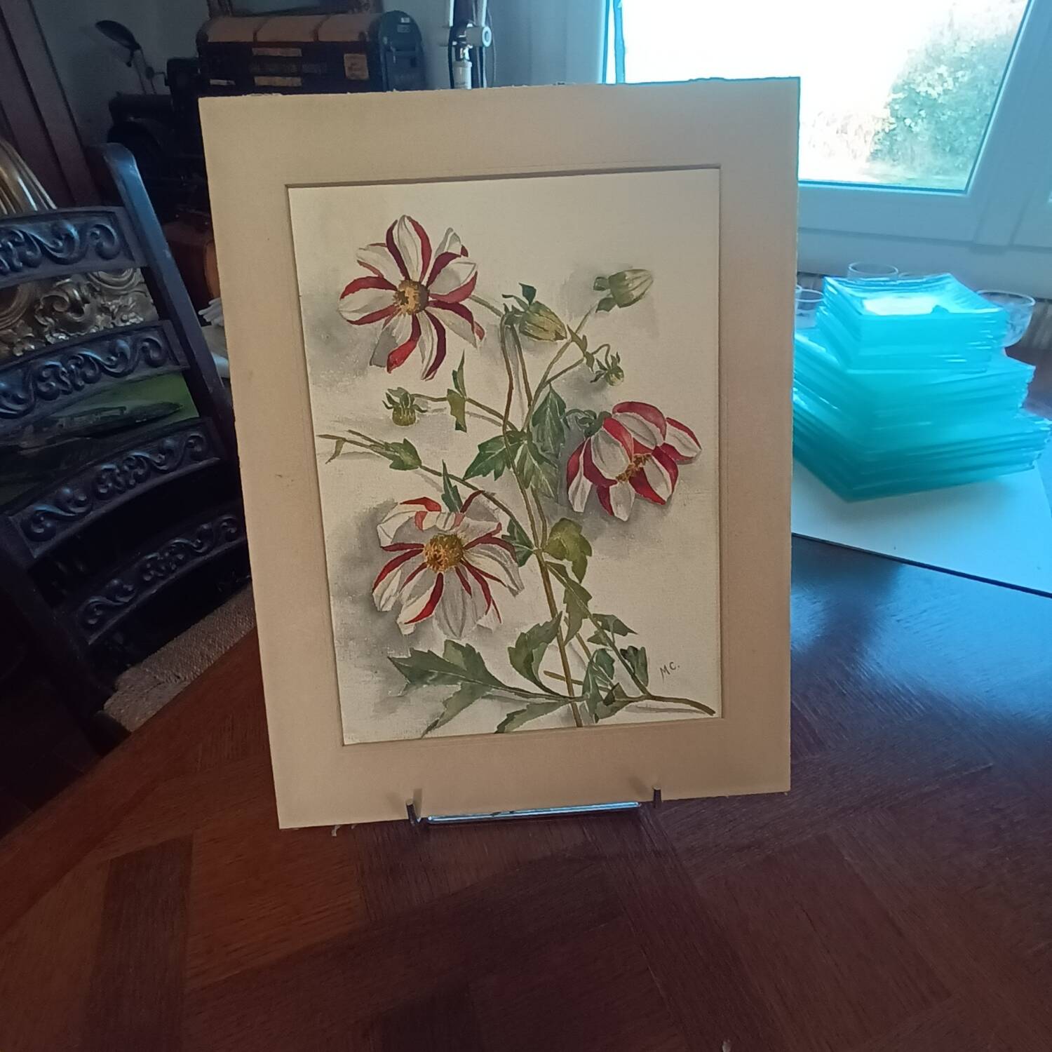 Watercolor flowers