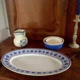 Dish Sarreguemines circa 1900