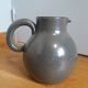 Pitcher michel and denise pointu arts céram sandstone from puisaye 50s 60s