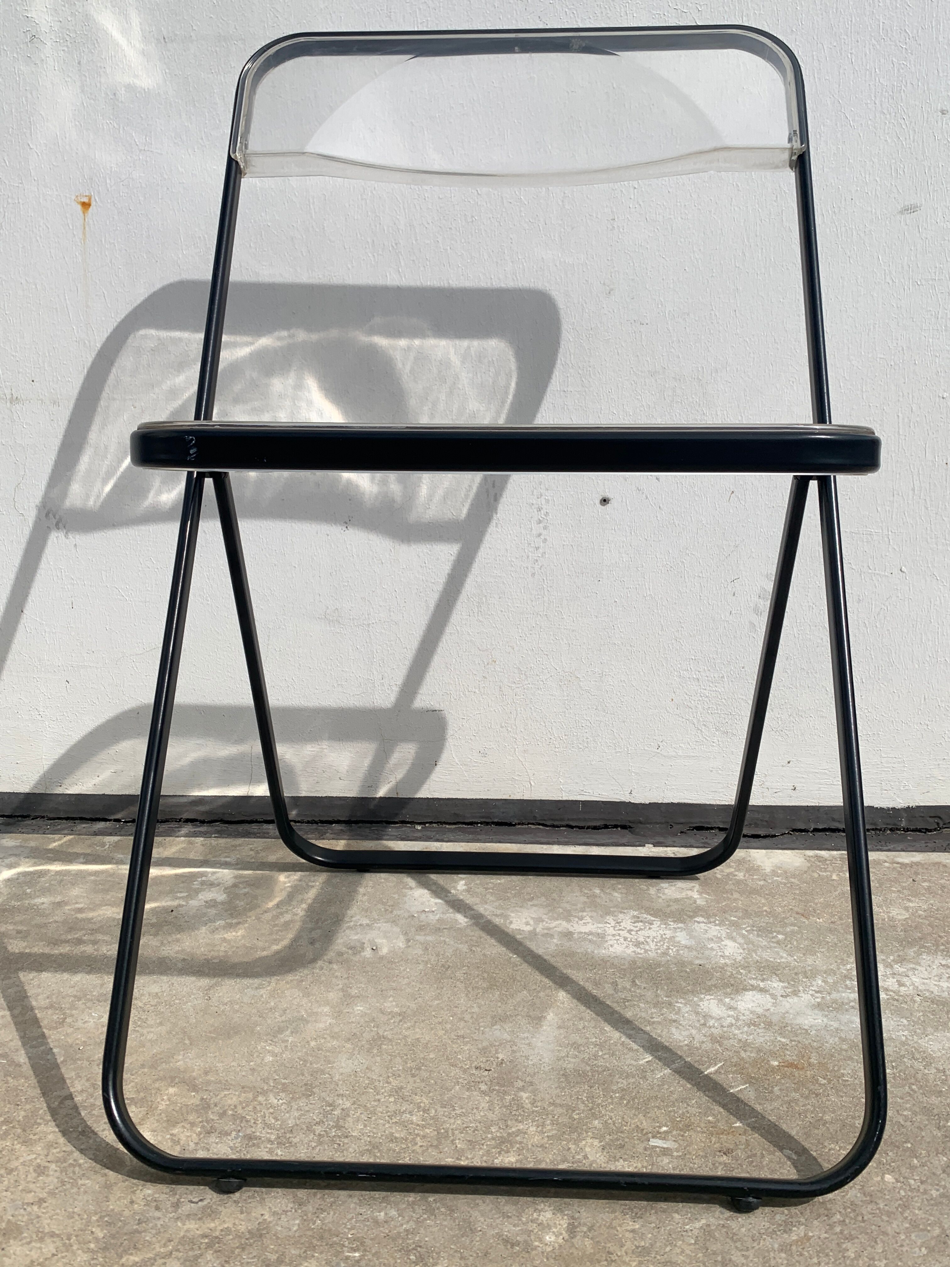 4 folding chairs design Stua Patent, 1970