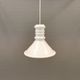 Older glass hanging lamp from Danish Holmegaard, model Apoteker lamp from the 1980s.
