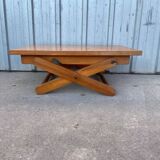 Pierre Bégué pine coffee table