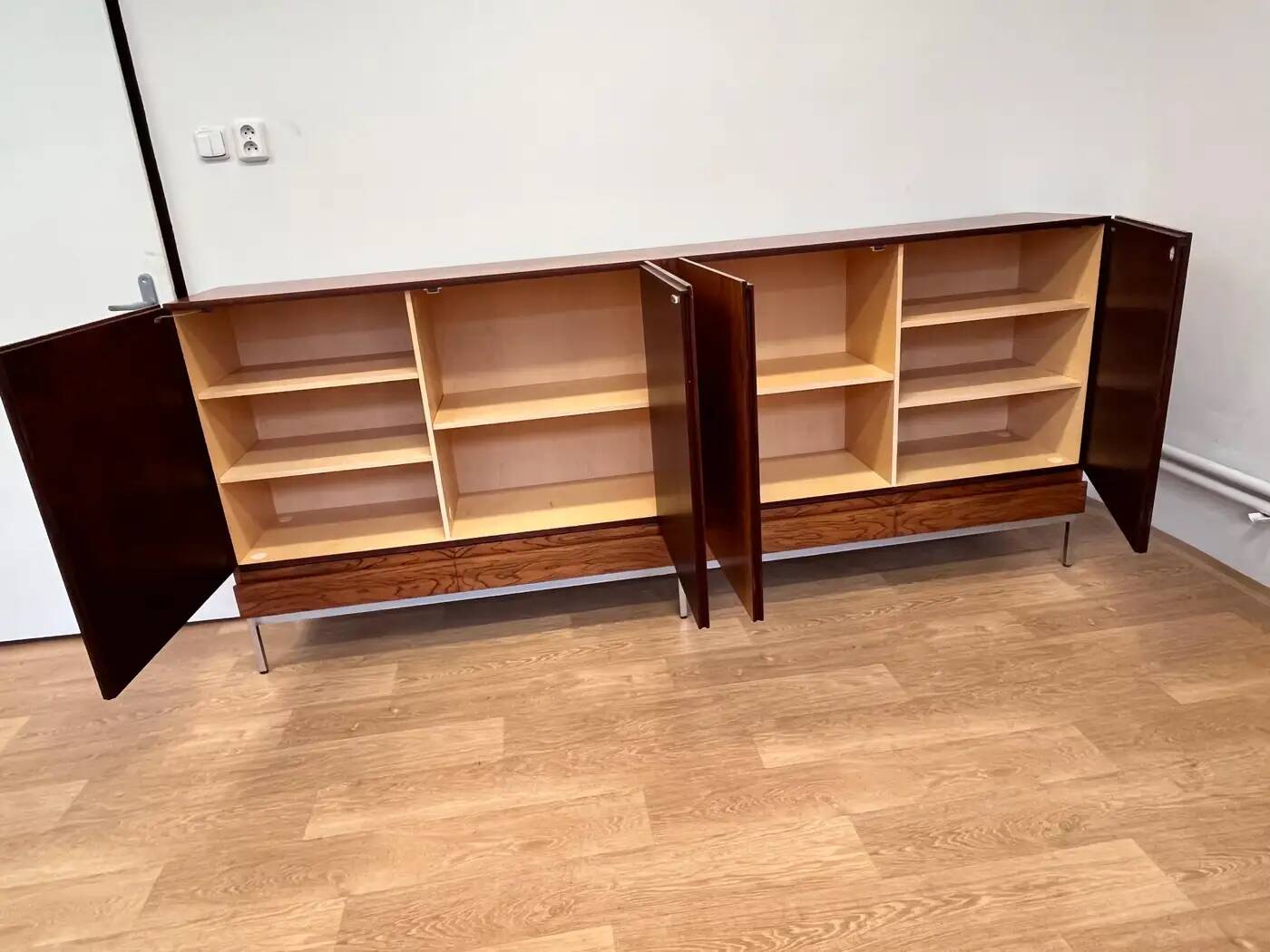 Buffet / Haut buffet Behr en palissandre B60 de Dieter Waeckerlin, 1959