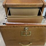 Furniture n1 for administrative storage, filing cabinet for hanging files.