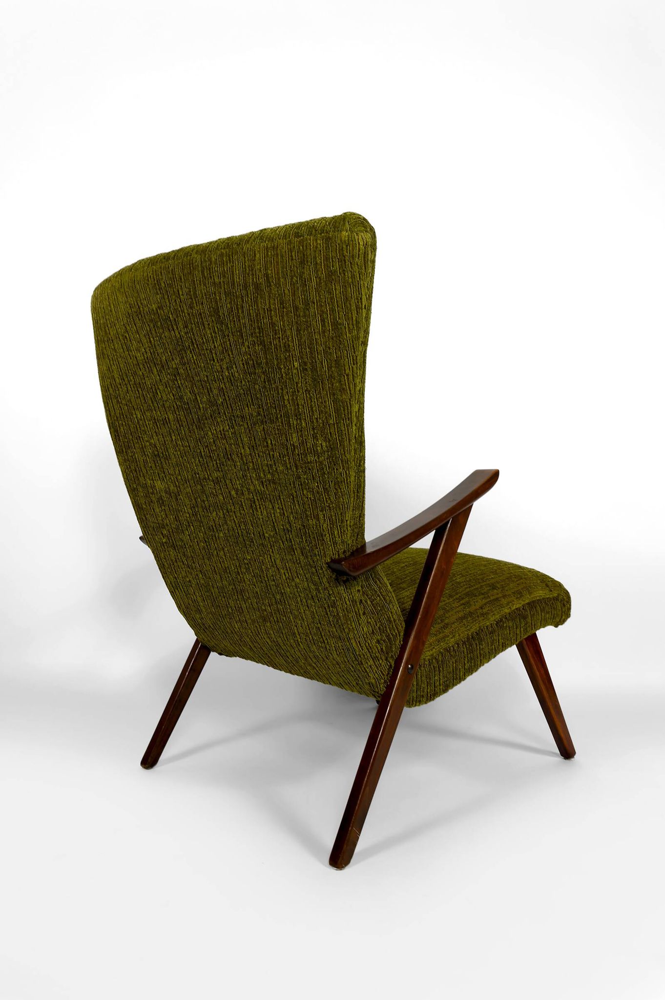 Wingback armchair, Modernist design 1960s – Rare original piece