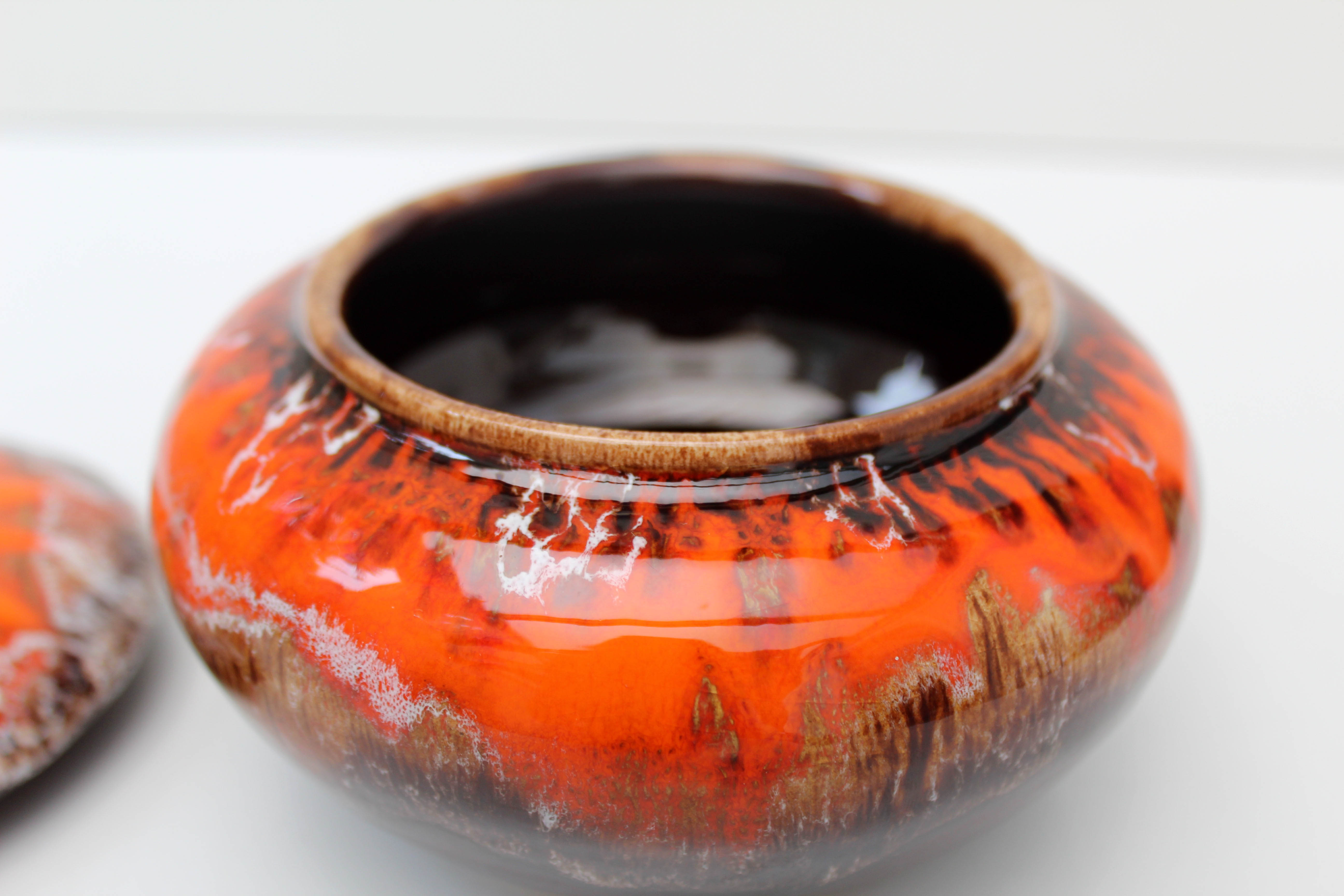 Vallauris ceramic candy box