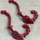Enameled cast iron coat hooks