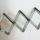 Green Industrial Scissor Wall Lamp from Elektroinstala, 1960s