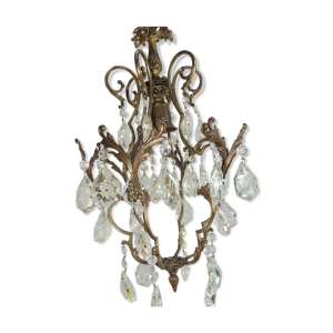 Lustre pampilles vintage
