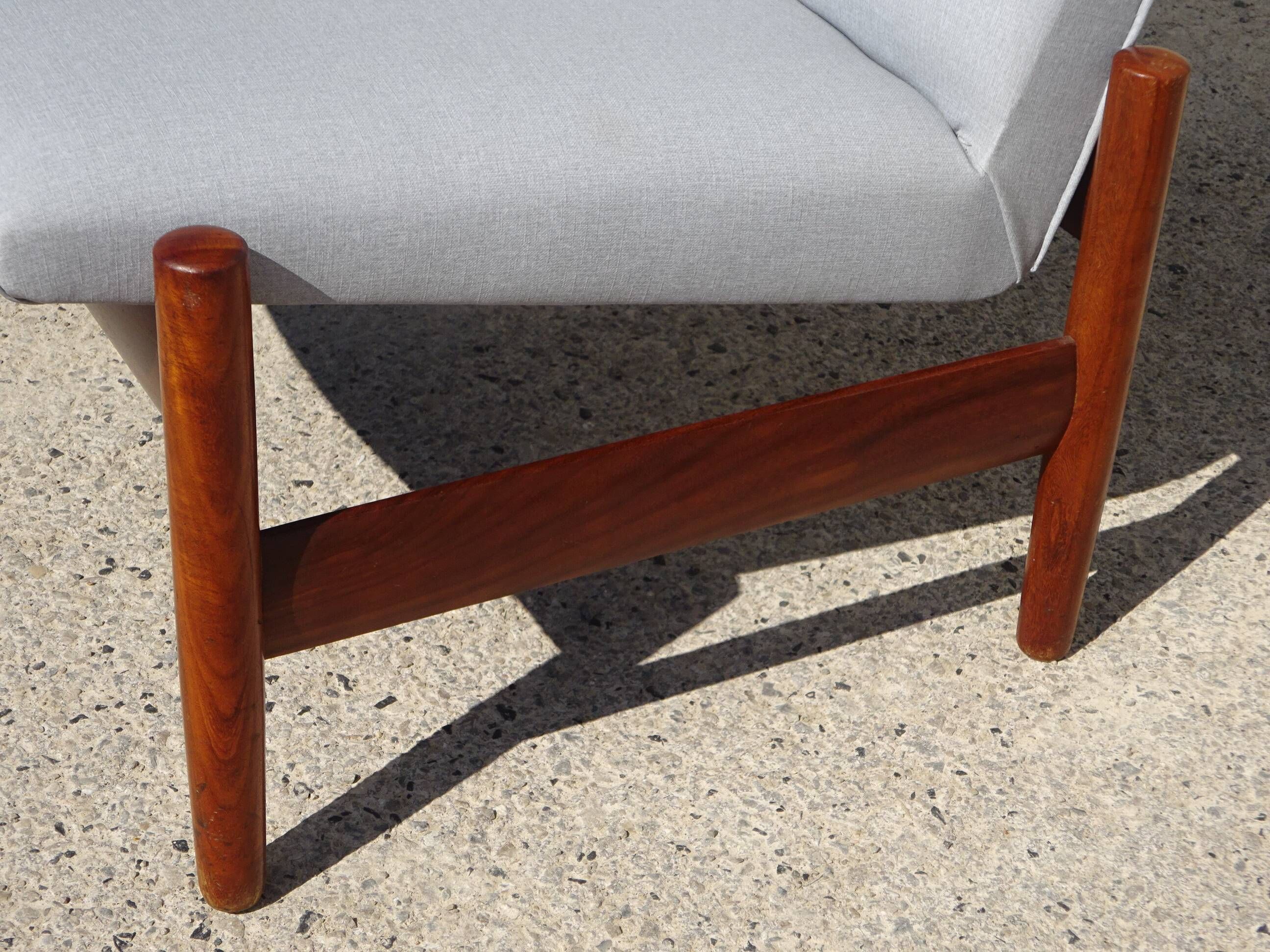 Modular vintage salon in teak signed by Karl SØrlie & SØnner.
