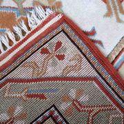 Vintage Turkish Kars handmade carpet 116cm x 175cm 1960s