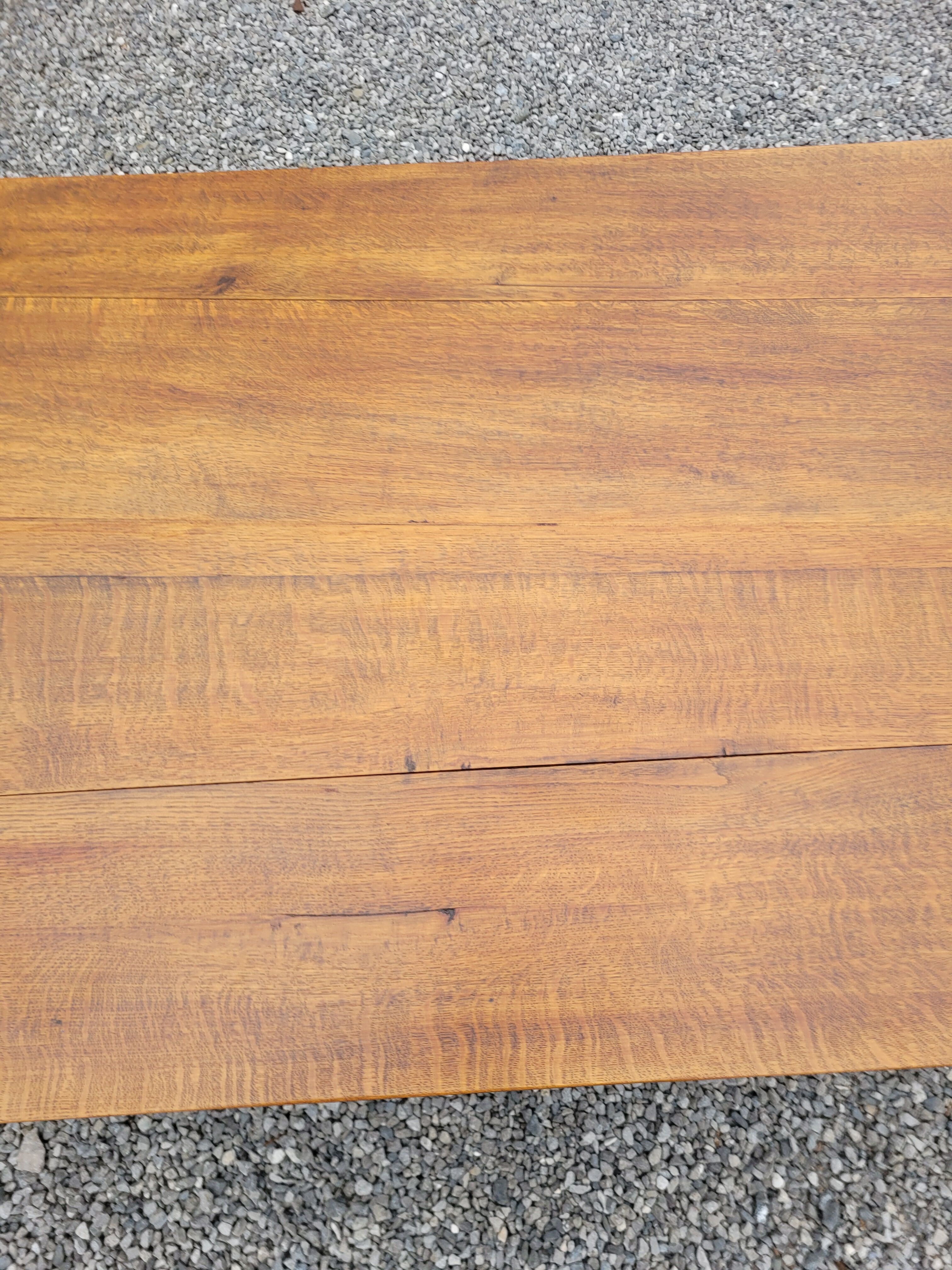 Old farmhouse table in solid oak 200×80cms