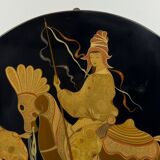 Vintage wooden art panel, Italy, 1963