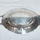 Service silver metal punch bird Phoenix tray handle