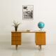 Vintage desk 3 drawers and 1 swing door