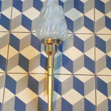 Vianne glass torch wall light