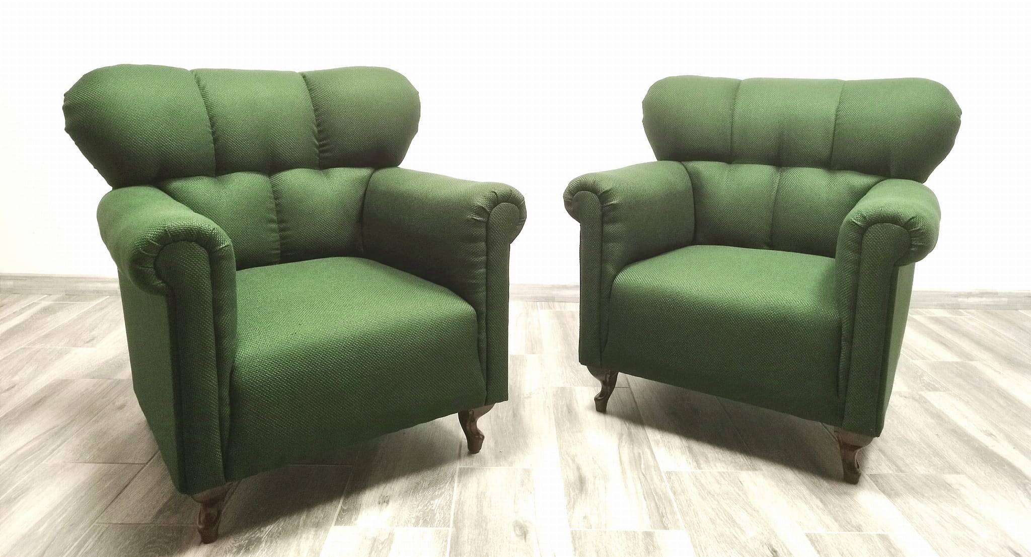 Armchairs, Czehoslovakia, 1960s, Set of 2
