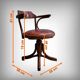 Stained Beech Office Chair  – 1930