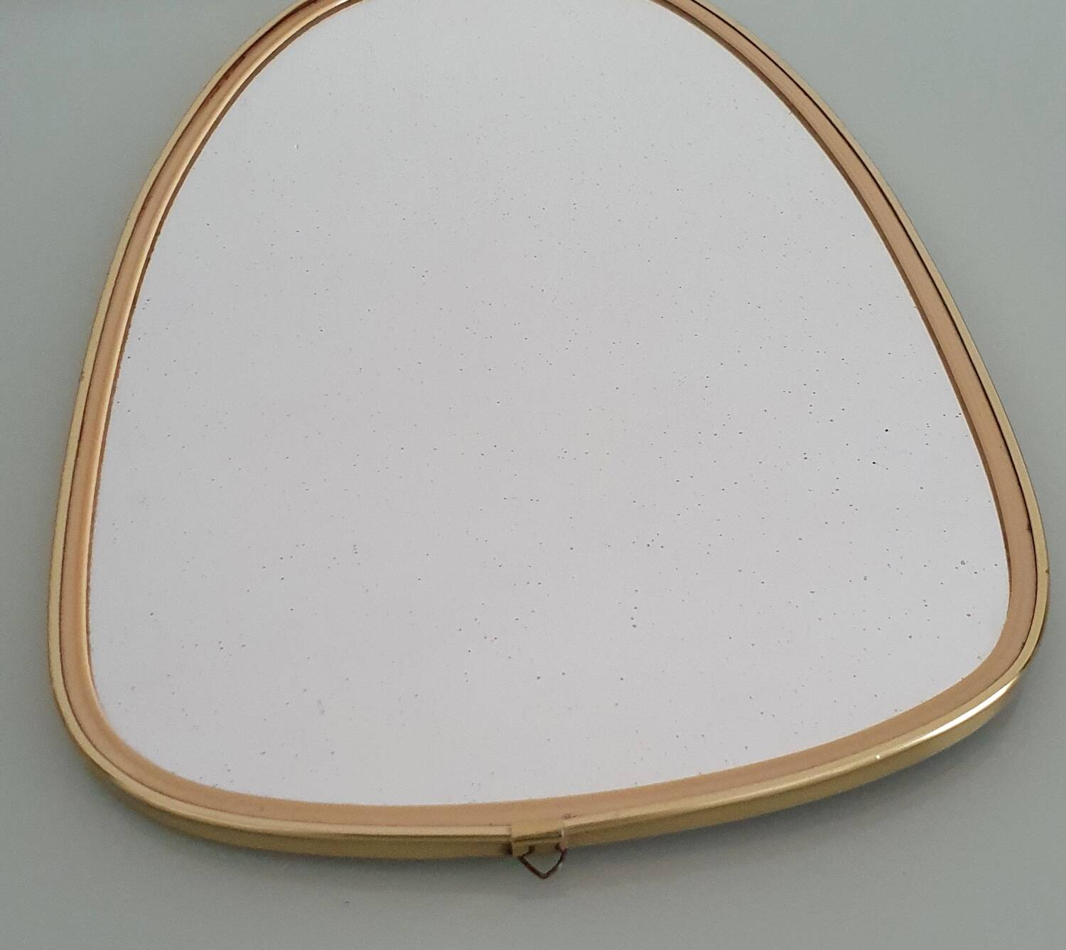 Vintage 1960s ovoid mirror