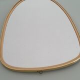 Vintage 1960s ovoid mirror