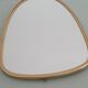 Miroir ovoïde vintage des années 1960