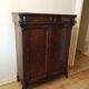 Armoire XIXe en ronce de noyer - Louis-Philippe / Napoléon III