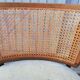 Paire de fauteuils vintage cannage