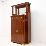 Vitrine sécessionniste en acajou, Autriche, 1910