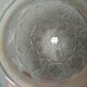 Globe or shell for suspension or floor lamp glass frost art deco
