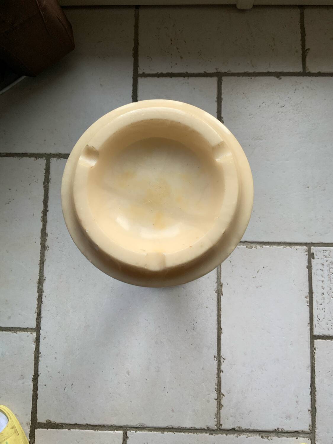 Marble column ashtray - Exceptional vintage piece - Art style