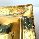 Large ScandiSca Vintage Brass Wall Candle holder  Sconce  height 34 cm