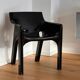 Vico Magistretti Gaudi Chair Artemide Brown 70s